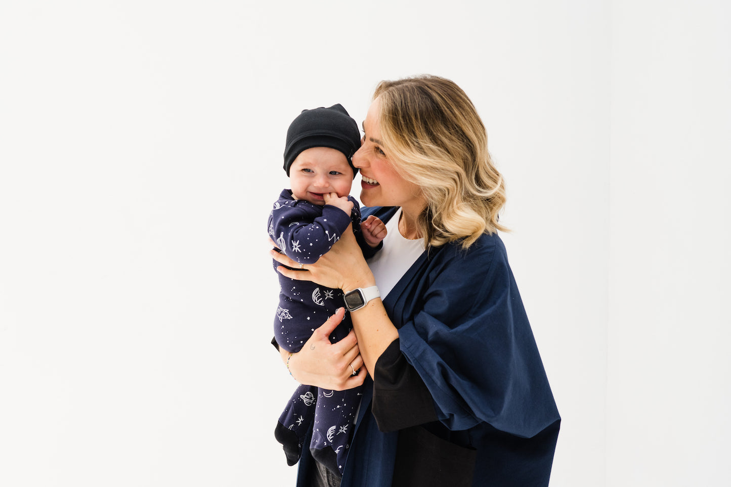 Midnight - Mum & Mini Kimono Set