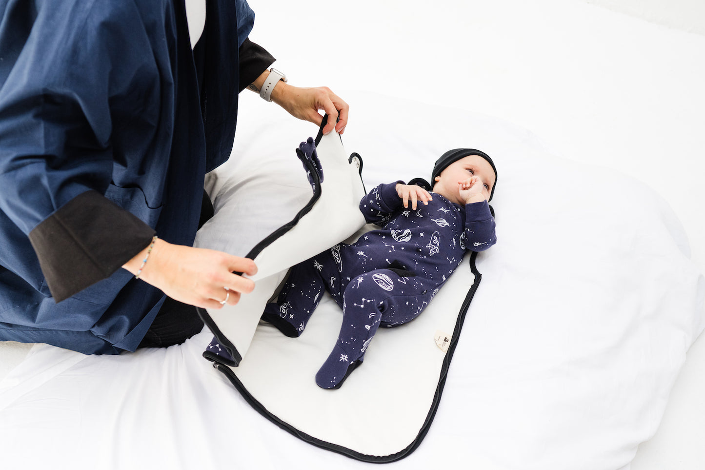 Midnight - Mum & Mini Kimono Set