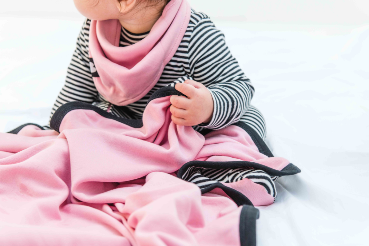 Inky Bandit Baby Blanket - Beck & Doodle