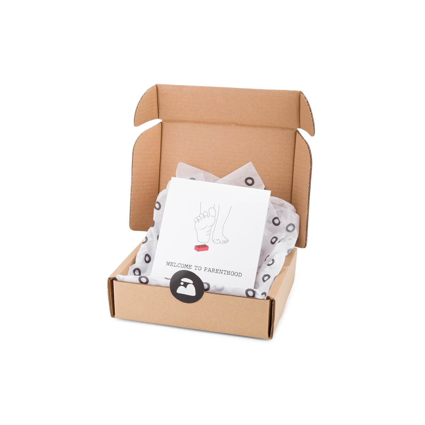 "Welcome to Parenthood" Gift Card - Beck & Doodle