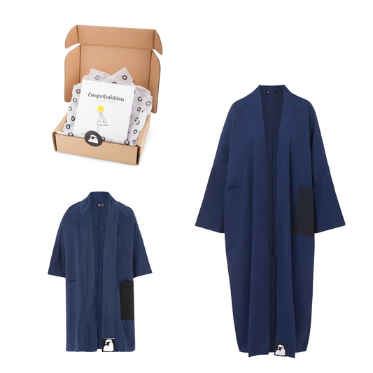 Midnight - Mum & Mini Kimono Set