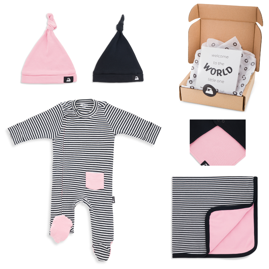 Welcome Baby Deluxe Gift Box - Inky Bandit