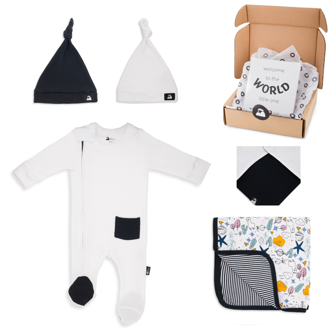 Welcome Baby Deluxe Gift Box - Pearly Bandit