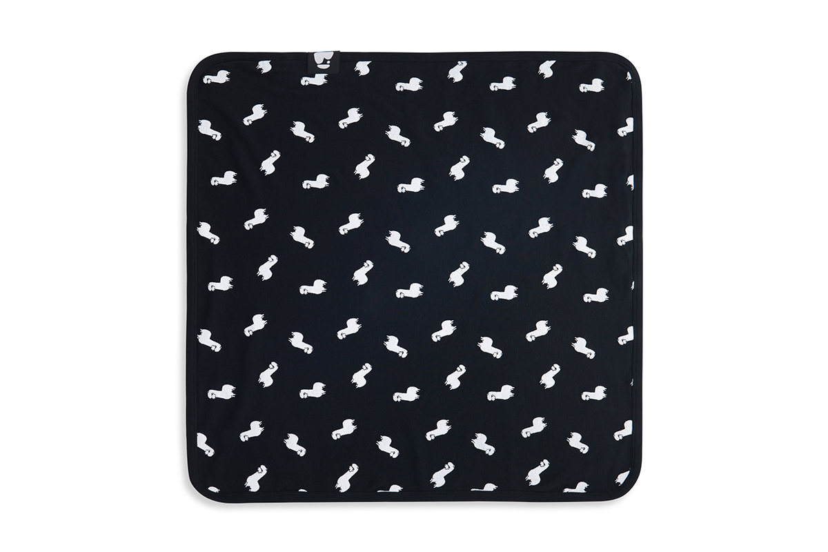 Inky Llama Baby Blanket - Beck & Doodle