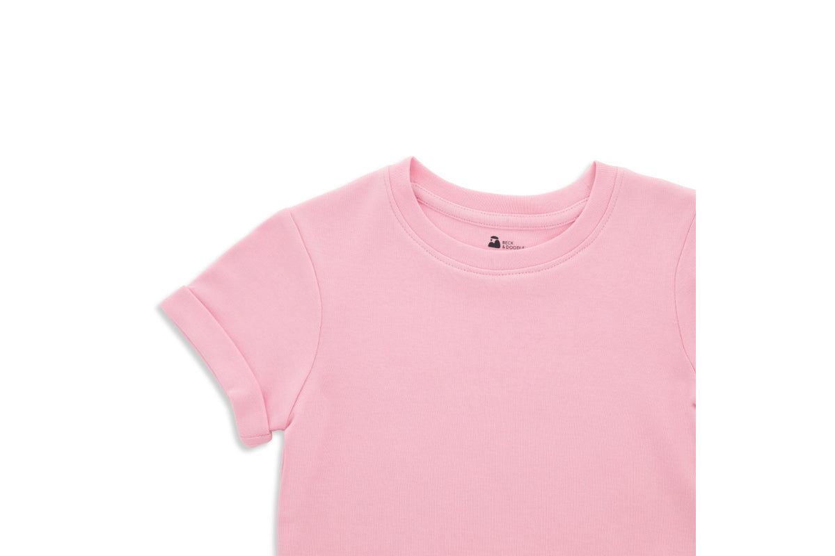 Blush Child and Toddler T-shirt - Beck & Doodle