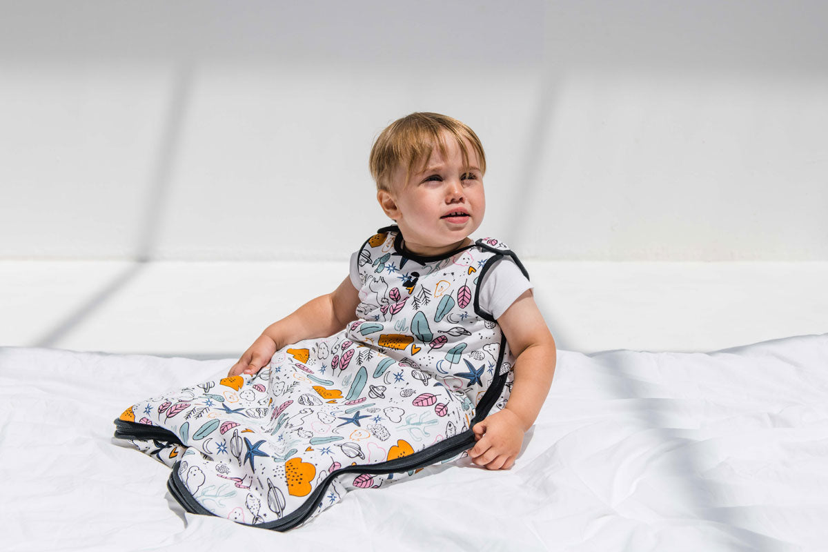 Doodle Print Baby Sleeping Bag - Beck & Doodle