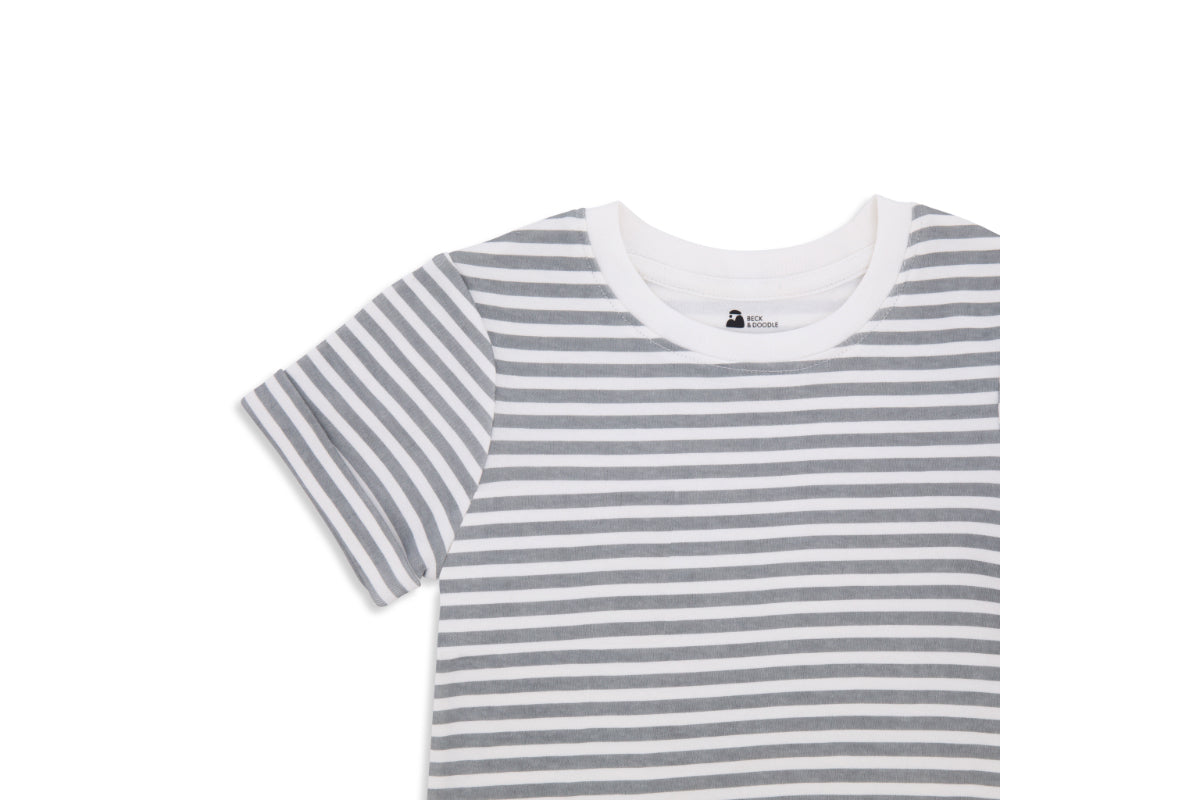 Dusk Stripe Child and Toddler T-shirt - Beck & Doodle