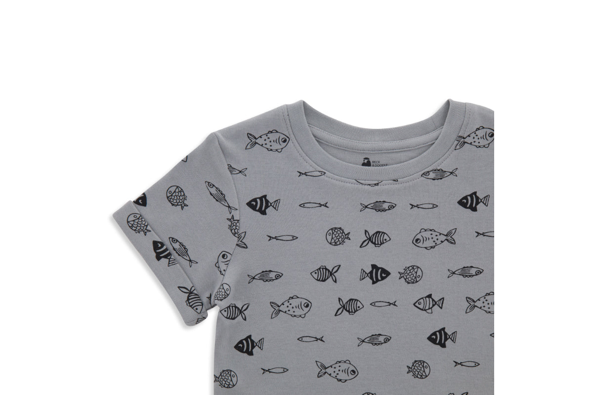 Dusky Fish Child and Toddler T-shirt - Beck & Doodle