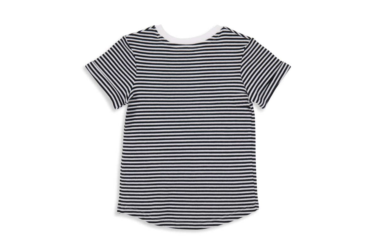 Ink Stripe Child and Toddler T-shirt - Beck & Doodle