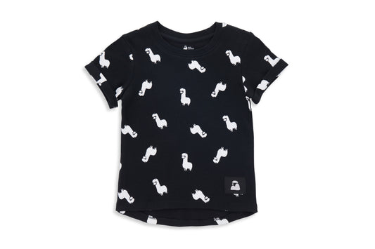 Inky Llama Child and Toddler T-shirt - Beck & Doodle