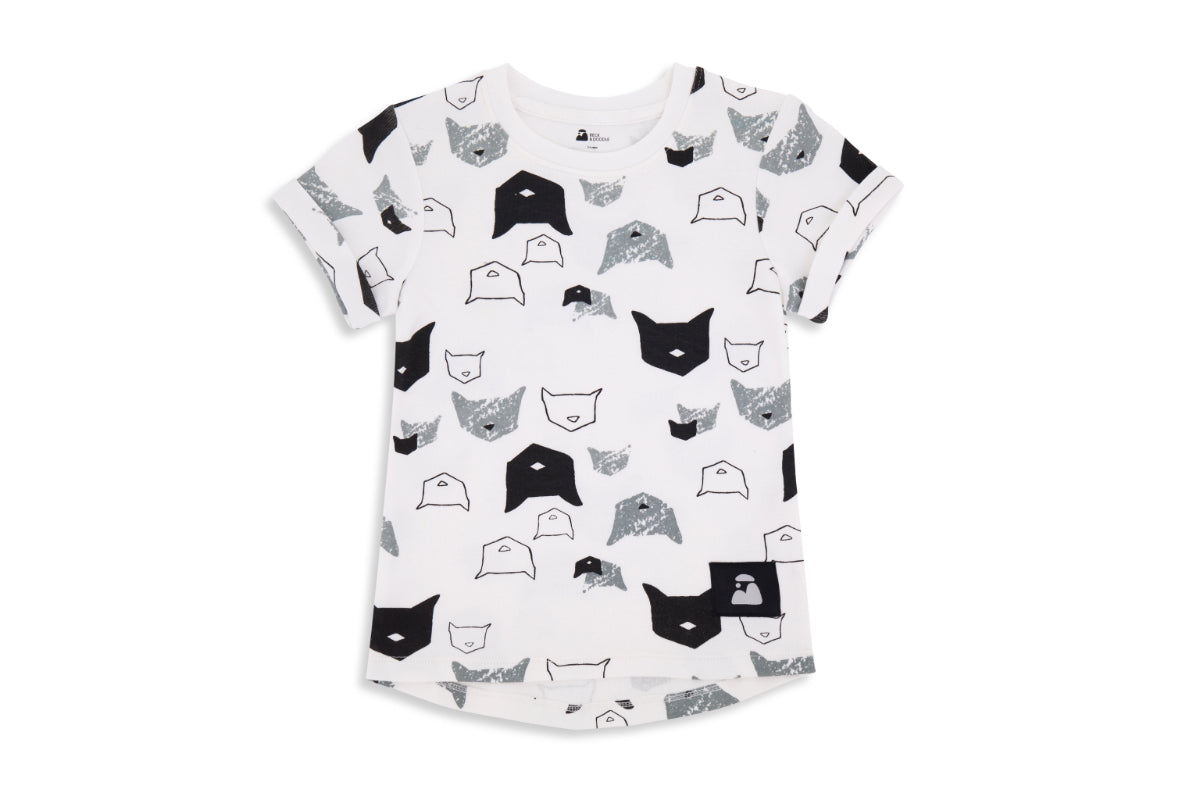 Milky Cat Child and Toddler T-shirt - Beck & Doodle