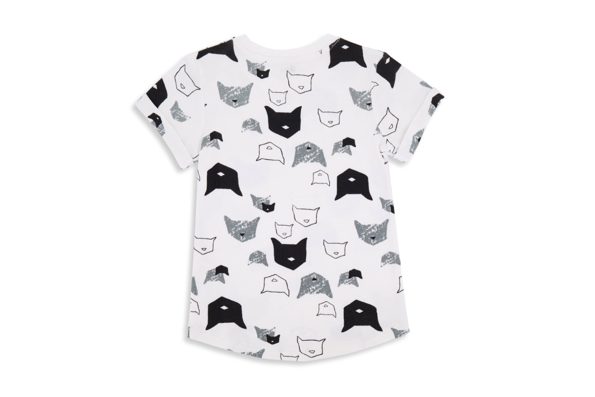 Milky Cat Child and Toddler T-shirt - Beck & Doodle