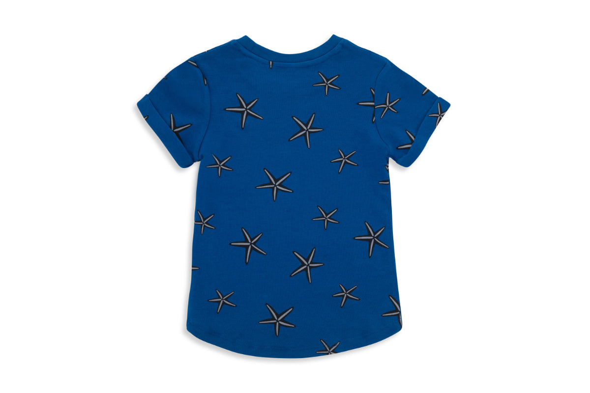 Starfish Azure Child and Toddler T-shirt - Beck & Doodle