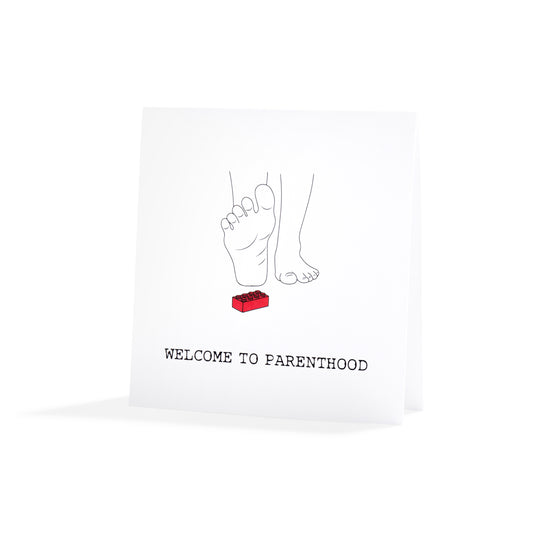 "Welcome to Parenthood" Gift Card - Beck & Doodle